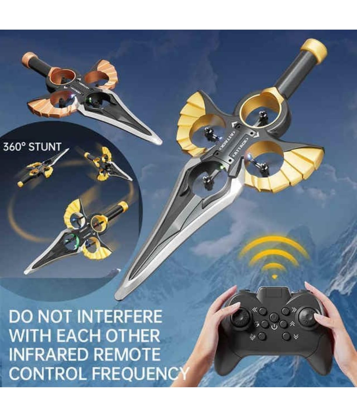 exomoon remote controlled flying sword