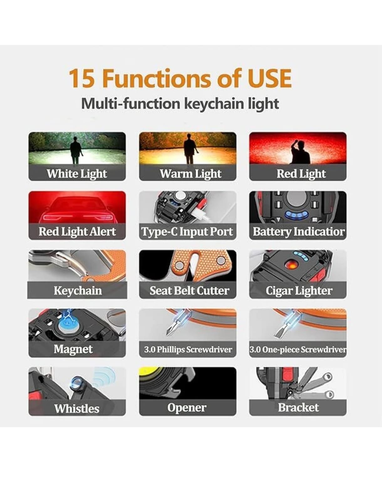 multifunction keychain